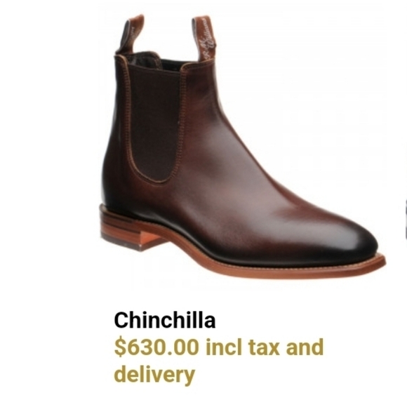 Men's Brown Leather Williams Boots